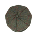 Millstone Tweed Bakerboy hat, army grøn