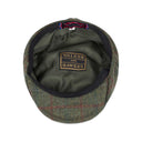 Millstone Tweed Bakerboy hat, army grøn