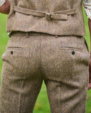 Miller tweed bukser, Harris Tweed, country herringbone, farve 624