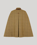 Balmoral Ladies Tweed Cape, salvie tern sage check