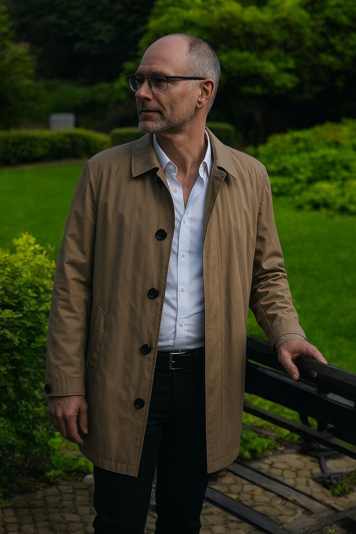 Stirling 2.0 Car Coat, sand