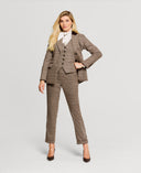 Kensington Tweed Jacket, Sage and Chocolate Check