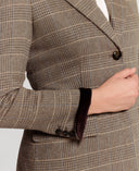 Kensington Tweed Jacket, Sage and Chocolate Check
