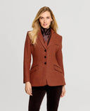 Barnsley Merino Wool Jacket, amber burnt orange