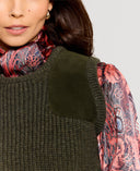 Kinalba Crew Neck Tank vest, loden grøn