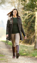 Radford Ladies Waxed Jacket m. hætte, verdigris grøn