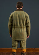 Rutland Waterproof Tweed Coat, dark moss