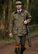 Rutland Mens Tweed Breeks knæbukser, dark moss