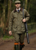 Rutland Waterproof Tweed Coat, dark moss