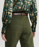 Blenheim Tweed Breeks, moss green check