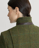 Blenheim Tweed Country Jacket, moss green check