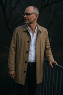 Skjorte Steward modern fit, herre, hvid