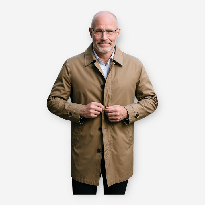 Stirling 2.0 Car Coat, sand