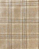 London blazer, ren silke, lys glencheck tern, farve 6491