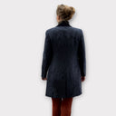 Tori 3/4 Ladies Coat frakke af Yorkshire Tweed, navy