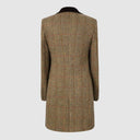 Tori 3/4 Ladies Coat frakke af Harris Tweed, mustard