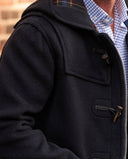 Duffle coat "Men's Duffle", 4 knapper, marineblå