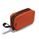 British Twill Wash Bag, orange