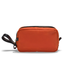 British Twill Wash Bag, orange