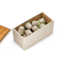 Sjostrand Capsule Case, kapselboks, beige