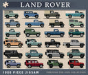 Land Rover puslespil med 1000 brikker