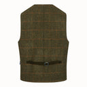 Alcott Formal Waistcoat, vest, derby tweed, mørk grøn