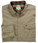 Moy Moleskin Shirt skjorte, oatmeal sandfarvet