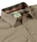 Moy Moleskin Shirt skjorte, oatmeal sandfarvet
