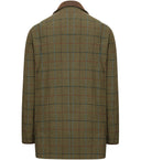 Kingussie Tweed Field Coat skydejakke, grøn/blå