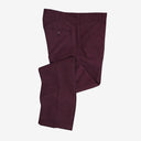 Carrick Mens moleskin bukser, vinrød m. stretch