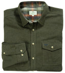 Moy Moleskin Shirt skjorte, loden grøn