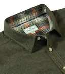 Moy Moleskin Shirt skjorte, loden grøn