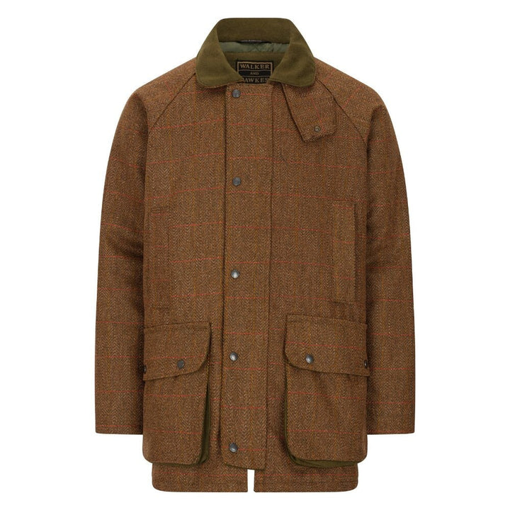 Barlaston Tweed Country Jacket, kaffebrun