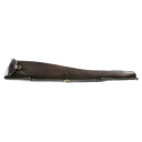 Malton Shotgun Slip zip/flap, saddellæder, dark havana
