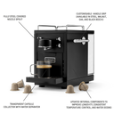 Sjostrand The Original 2.0 kaffemaskine, sort rustfri stål, EU version