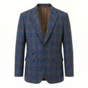 London tweed blazer, Harris Tweed, blue multi 615