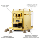 Sjostrand The Original 2.0 kaffemaskine, messing rustfri stål, EU version