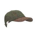 Brungton Harris Tweed baseball cap, one size, jægergrøn