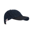 Brungton Harris Tweed baseball cap, one size, midnatsblå