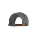 Brungton Harris Tweed baseball cap, one size, stålgrå