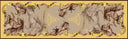 Hold Your Horses Narrow silketørklæde, Toffee&Caramel  (30x100cm)