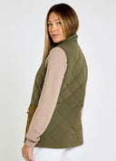 Clashmore Women's Quilted Vest, kelp grøn