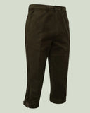 Durness Moleskin Breeks knæbukser, oliven