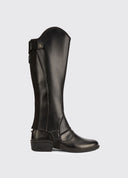 Dubarry Half Chap læder, sort