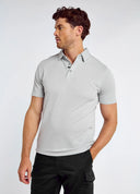 Gilligan Men’s Tencel/Modal Polo, lys grå