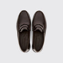 Harvard Ladies Casual Loafer, Mahogany