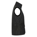 Haxby Ladies Wax Diamond Quilted Gilet vest, olivengrøn