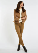 Hillside Ladies Tweed Jacket - Camel Twill