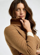 Hillside Ladies Tweed Jacket - Camel Twill
