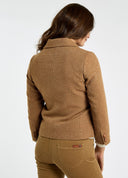 Hillside Ladies Tweed Jacket - Camel Twill